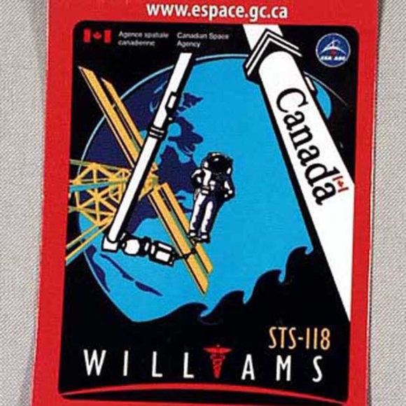 DAVID WILLIAMS 2007 STS-118 FRIDGE MAGNET, OFFICIAL PERSONAL DESIGN, FULL COLOUR - Picture 1 of 1